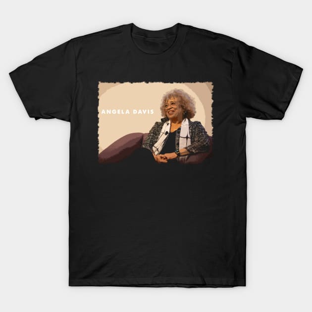 Champion of Civil Rights Angela Tribute Shirt T-Shirt by Anime Character Manga